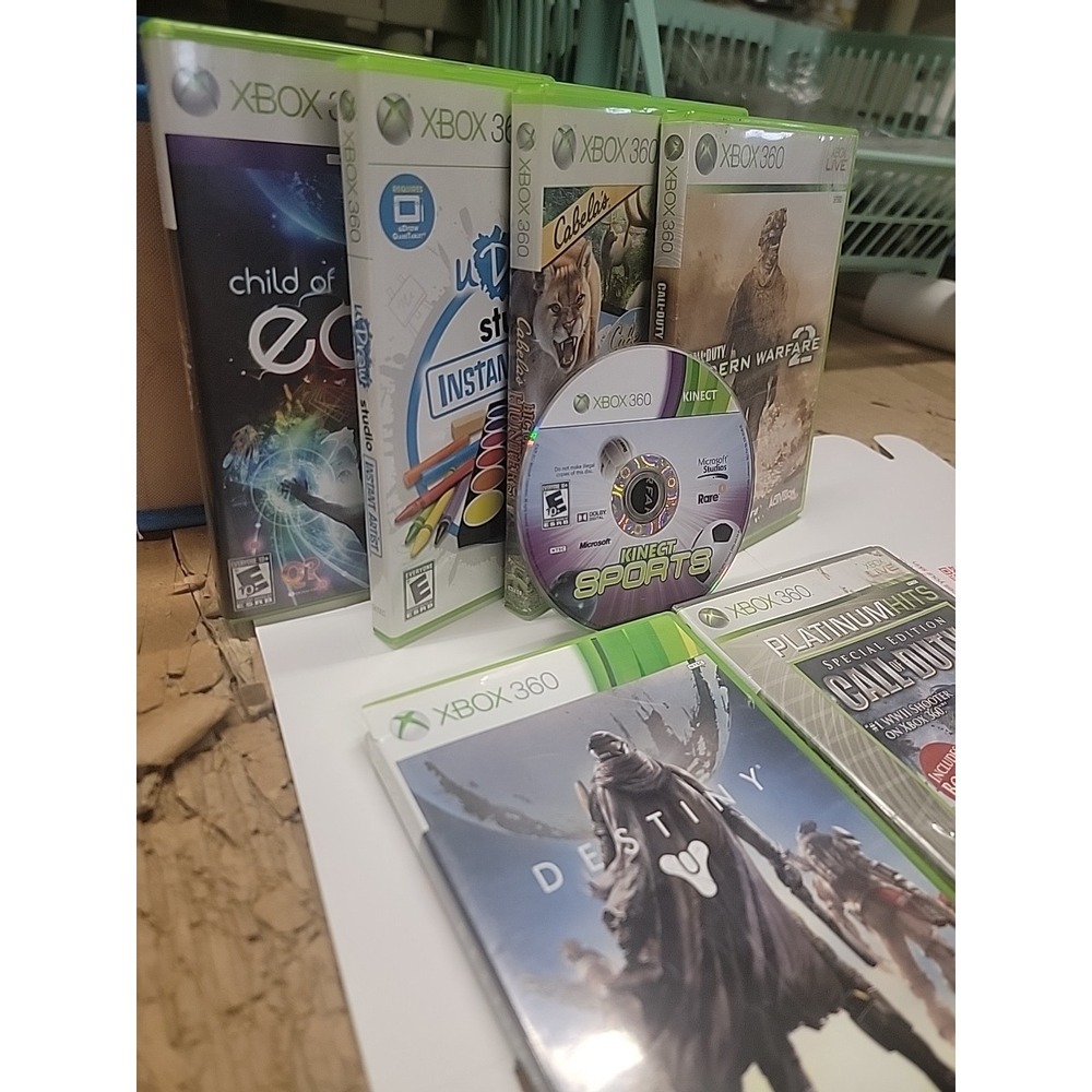Lot Of 7 Xbox 360 Video Games All Tested Udraw & More! - Picture 2 of 3